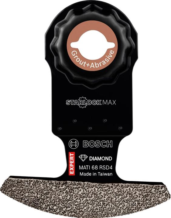 Bosch Professional Zubehör EXPERT Corner Blade MATI 68 RSD4 Blatt für Multifunktionswerkzeuge, 68 x 10 mm