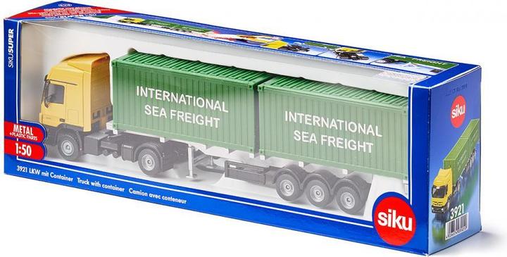 Actual product image Siku Truck with container