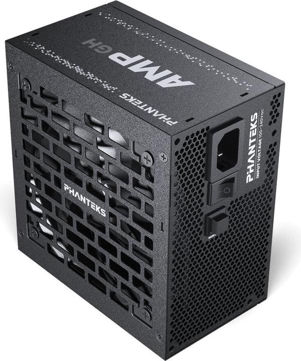 Produktbild Phanteks AMP GH 1200W 80 PLUS Platinum Netzteil, PCIe 5.1, ATX 3.1 - 1.200 Watt, schwarz (1200 W)