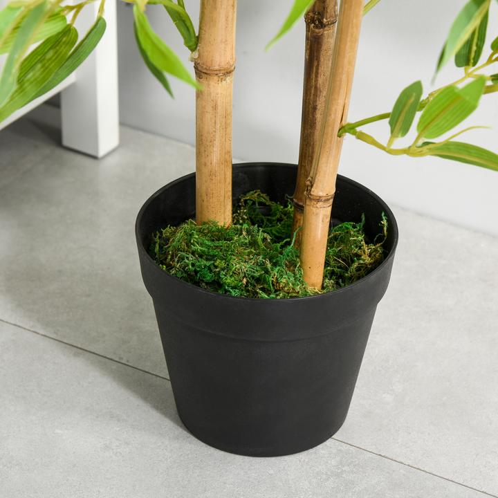Produktbild Outsunny Künstlicher Bambus im Topf (120 cm)