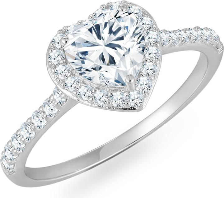 Immagine prodotto Trilani Anello da donna con cuore in argento - 36068 (54, 925 Argento)