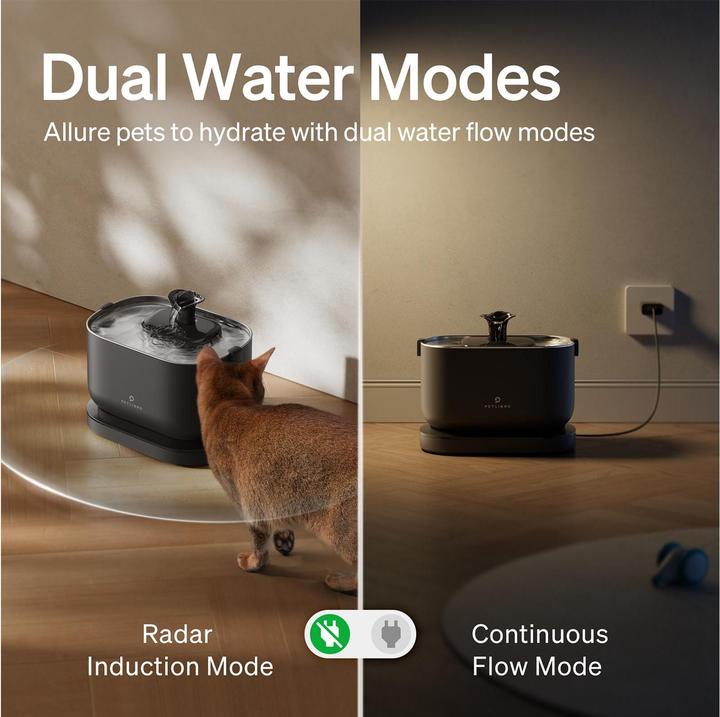 Image du produit Petlibro Dockstream Battery-Operated Water Fountain (2.50 l)