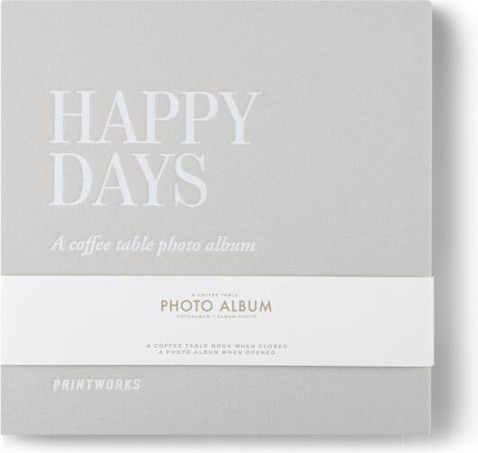 Actual product image Printworks Photo album. Happy days