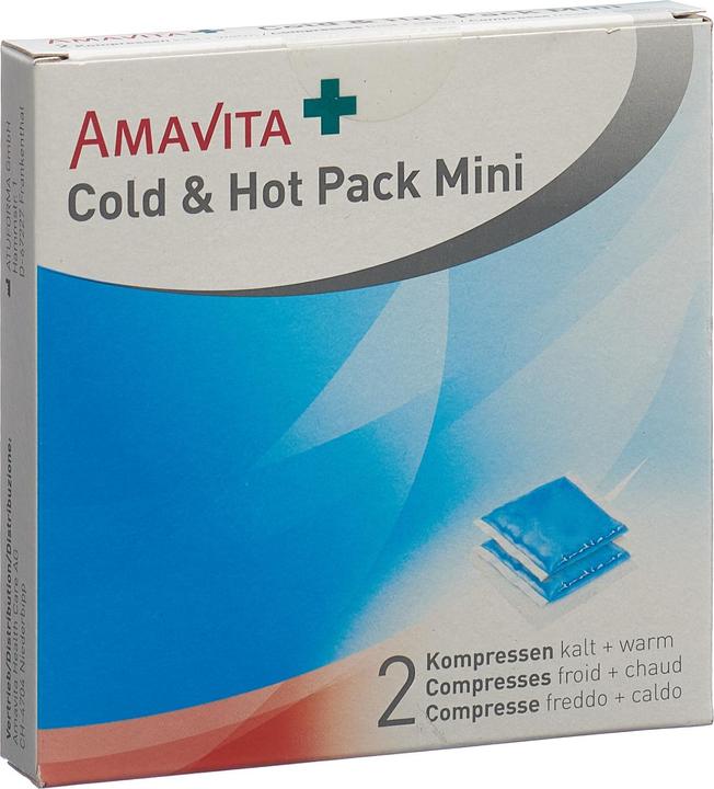 Produktbild Amavita Cold & Hot Pack 10x10cm Mini 2 Stk (2 x, 264.50 ml, 181 g)