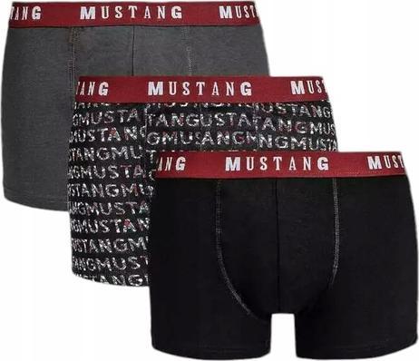Mustang Herren-Boxershorts im 3er-Pack (M, 3er Pack)
