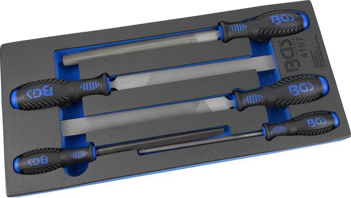 Immagine prodotto BGS Modulo per carrelli portautensili 1/3: Serie di lime da officina 5 pz.
