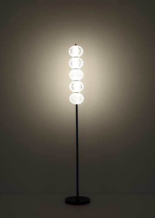 Immagine prodotto Globo Lampada Da Terra In Metallo Nero Opaco, 1xled