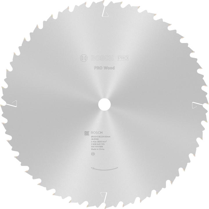 Produktbild Bosch Professional Zubehör PRO Wood Kreissägeblatt, 500 x 3.8 x 30 mm