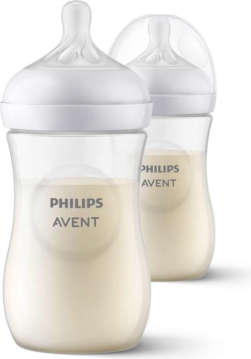Actual product image Philips Avent SCY903/02 Natural Response Baby Bottle (260 ml)