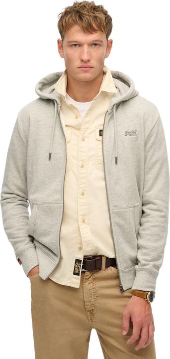 Actual product image Superdry Sweatjacke Casual Figurbetont Essential Logo Zip Hoodie (S)