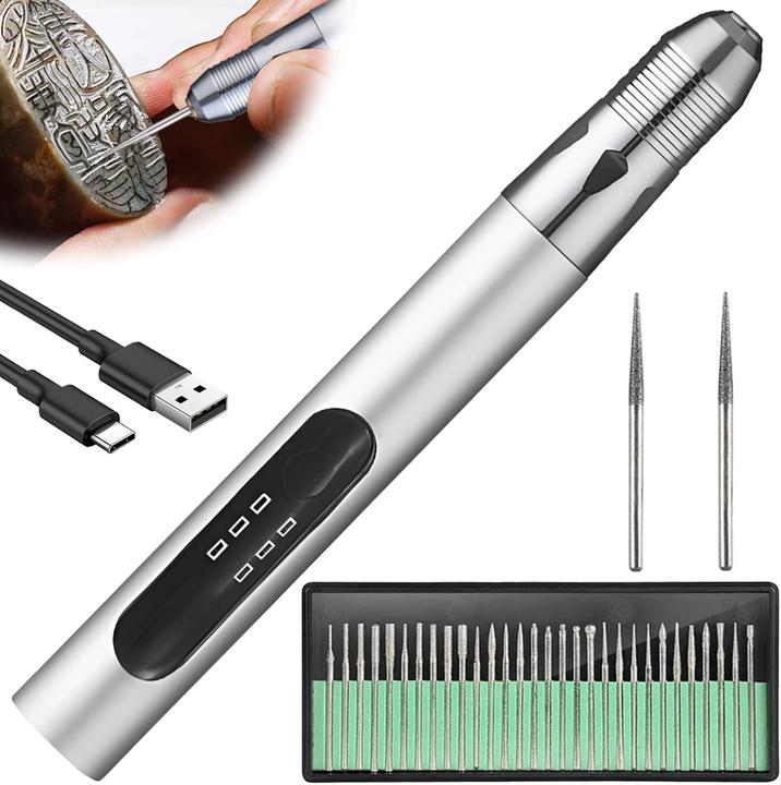 Aicharynic Gravierstift mit Zubehör