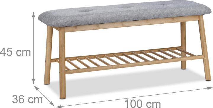 Produktbild Relaxdays Cal (100 x 36 x 45 cm)