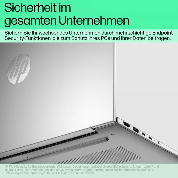 Image du produit HP ProBook 460 16 inch G11 Notebook PC, 40,6 cm (16"), 1920 x 1200 pixels, 8 Go, DDR5-SDRAM, Wi (16", 8 Go, 256 Go, DE)
