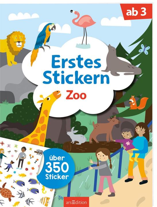 Primo zoo di adesivi