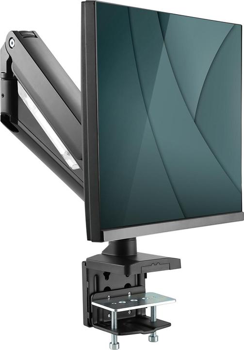 Productafbeelding Digitus Universele enkele monitorhouder met gasdrukveer en klembevestiging (Tabel, 35")