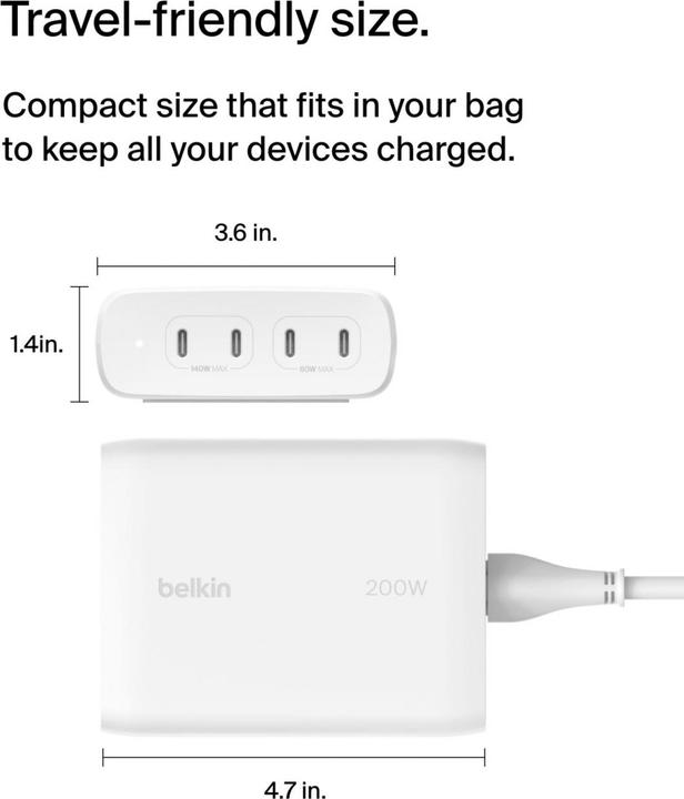 Produktbild Belkin BoostCharge Pro (200 W)