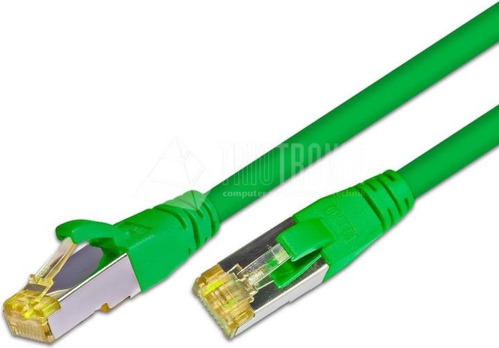 Produktbild Wirewin Patchkabel: S/FTP, 7.5m, grün (S/FTP, CAT6a, 7.50 m)