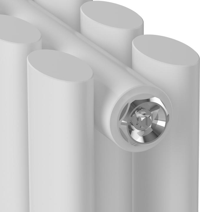 Actual product image Neu.Haus Design tubular radiator Nore White 160x24cm double layer 812W (812 W)