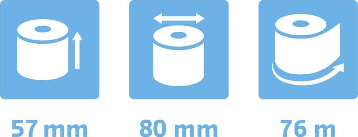 Productafbeelding Exacompta Thermische kassarol 57x80mm 76m