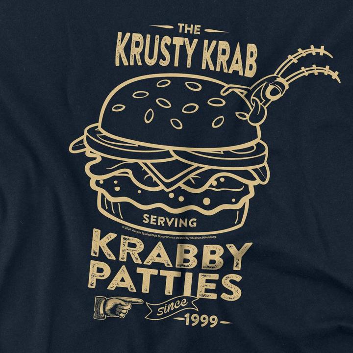 Produktbild Spongebob Squarepants The Krusty Krab Shock Mono TShirt (M)