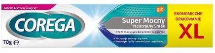 Image du produit Corega Super Powerful Fastening Cream For Toothed Prosthes Goût naturel 70G