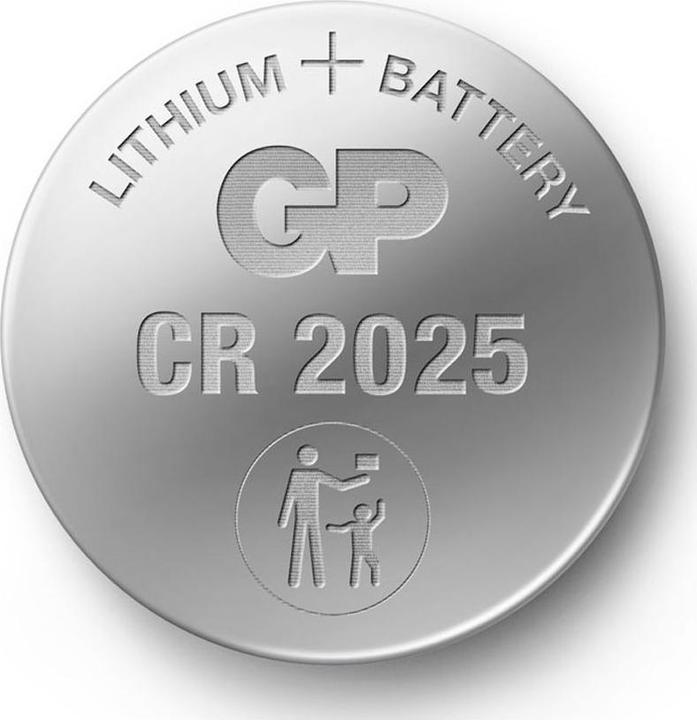 Image du produit GP Batteries Pile au lithium (5 pcs, CR2025, 160 mAh)