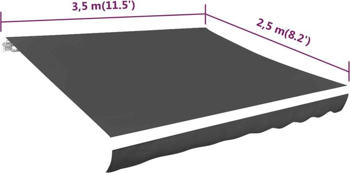 Produktbild VidaXL Lybed (350 x 250 cm)