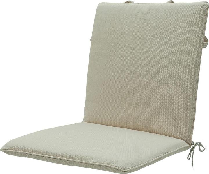 Natura Punto Garden Chair Low Back Rest by Madison, Set of 4 (97 x 49 cm)