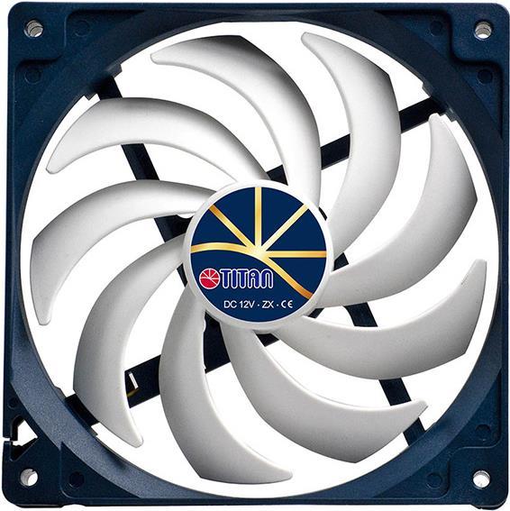 Actual product image Titan TFD-14025H12ZP/KE(RB) computer case cooler computer cooling component (140 mm, 1 x)