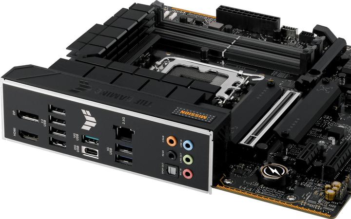 Actual product image ASUS TUF GAMING B760M-PLUS II (LGA 1700, Intel B760, mATX)
