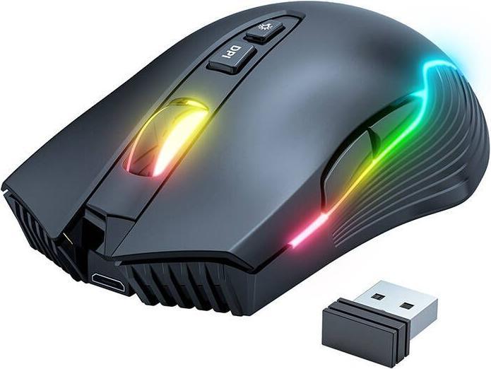Onikuma CW905 Gaming Mouse (Black) (Wireless)
