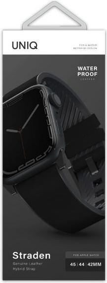 Actual product image Uniq Straden (42 mm, 44 mm, 45 mm, 49 mm, Leather)