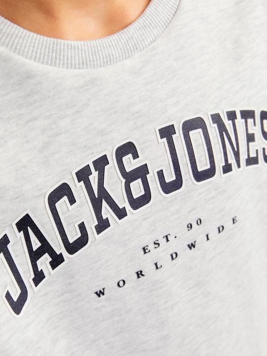 Actual product image Jack & Jones Jjecaleb Varsity Sweat Crew Neck Sn Jnr (152)