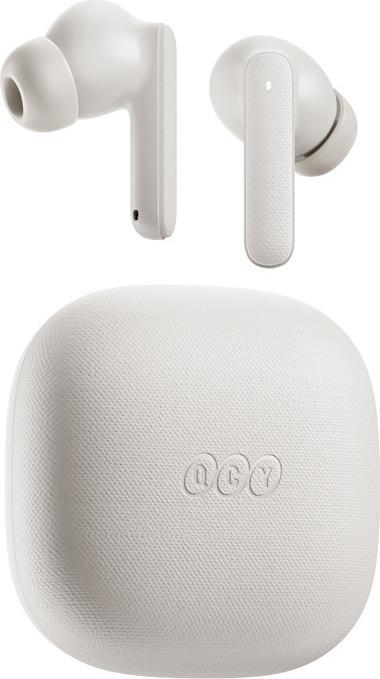Actual product image QCY TWS Buds T43 ANC Headphones (white) (ANC, 35 h, Wireless)
