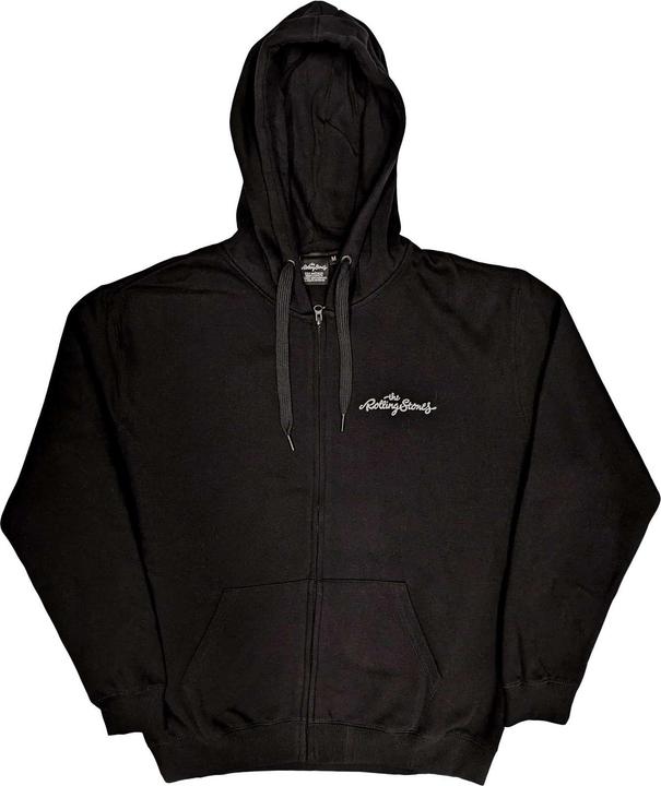 The Rolling Stones Erwachsene Logo Full Zip Hoodie