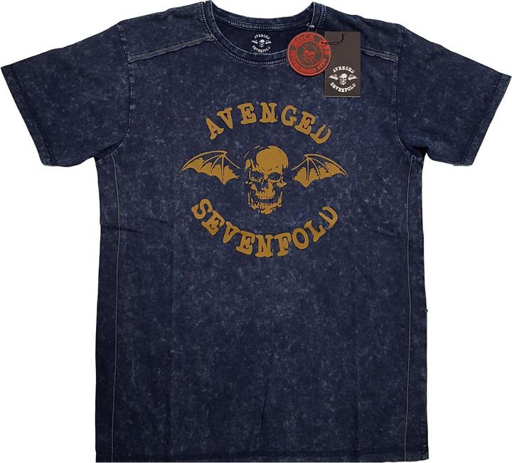 Avenged Sevenfold TShirt mit gewaschenem Logo Erwachsene (M)