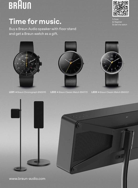 Actual product image Braun LE01 (Bluetooth)