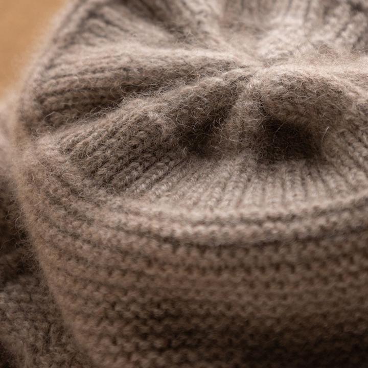 Actual product image Bellemere Beannie Cashmere Earflap Beanie