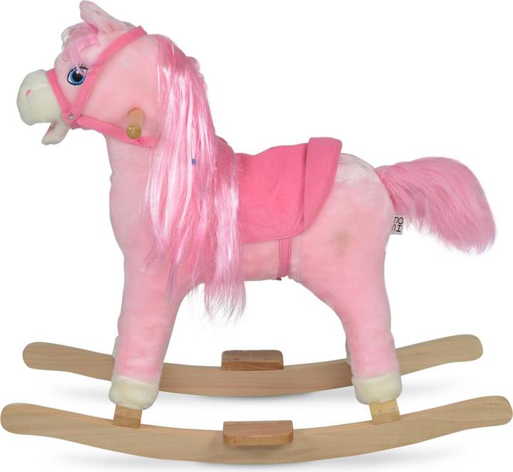 Produktbild Moni Schaukelpferd Plüsch Rose WJ-001