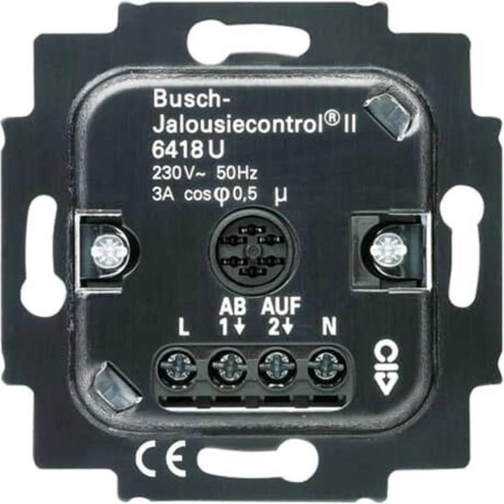 Produktbild Busch-Jaeger UP Jalousie-Basis-Einsatz 6418U für 6430 + 6456 + 6457