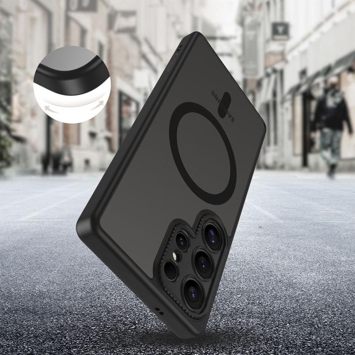 Produktbild Tech-Protect Samsung Galaxy S25 Ultra MagCam MagSafe Case - Schwarz (Samsung Galaxy S25 Ultra)