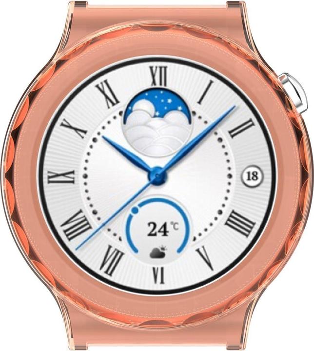 Produktbild König Design Schutz Tasche Hülle für Huawei Watch GT 3 Pro 43mm Case Cover Bumper Etui Tasche