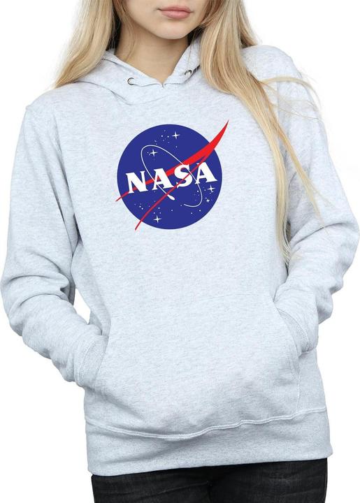 Actual product image Nasa Womens/Ladies Insignia Logo Hoodie (L)