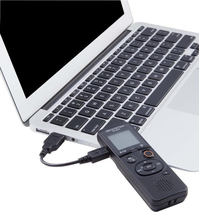 Productafbeelding Olympus Digitale Voice Recorder (merk OM) VN-541PC Segmentendisplay 1,39', WMA, Zwart (4 GB)