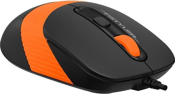 Actual product image A4Tech Fstyler FM10 Mouse Ambidextrous USB Type-A Optical 1600 DPI (Cable)