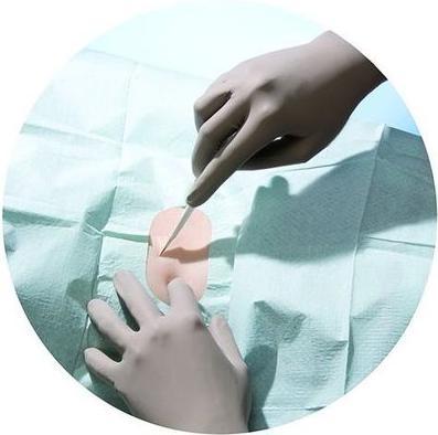 Productafbeelding Meditrade Operationshandschuhe Neopretex OP Gr8 steril 50 Stk (8)