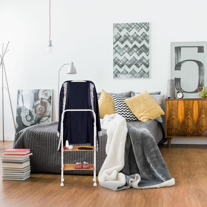 Produktbild Relaxdays Kaminholzwagen (46 x 39 x 89.5 cm)