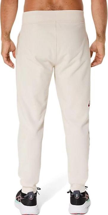 Actual product image ASICS Performance Asics Logo Sweat Pant Birch/Burnt Red Man (XL)