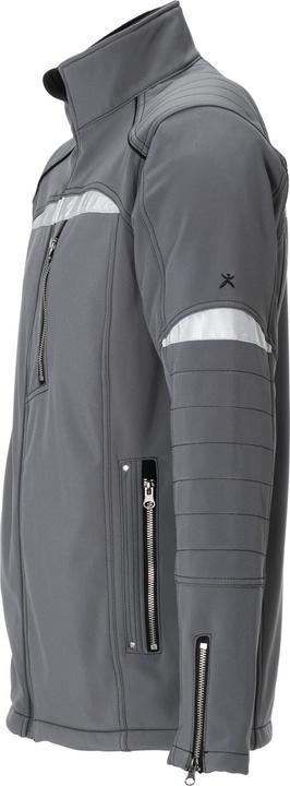 Produktbild Planam Softshelljacke DuraWork grau/schwarz XS (XS)