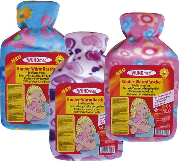 Produktbild Magni Wärmflasche Kinder 1L 3 fach sortiert (1 l)